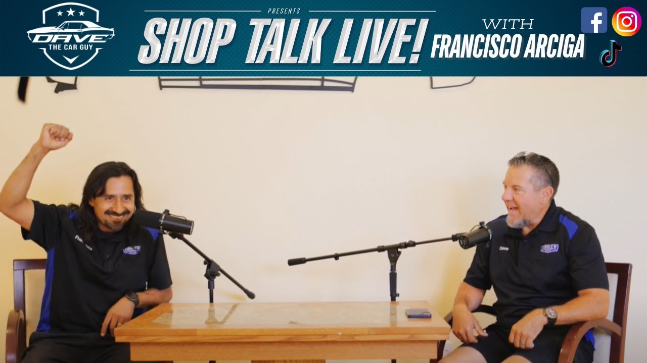 SHOP TALK LIVE: Francisco, Shop Foreman